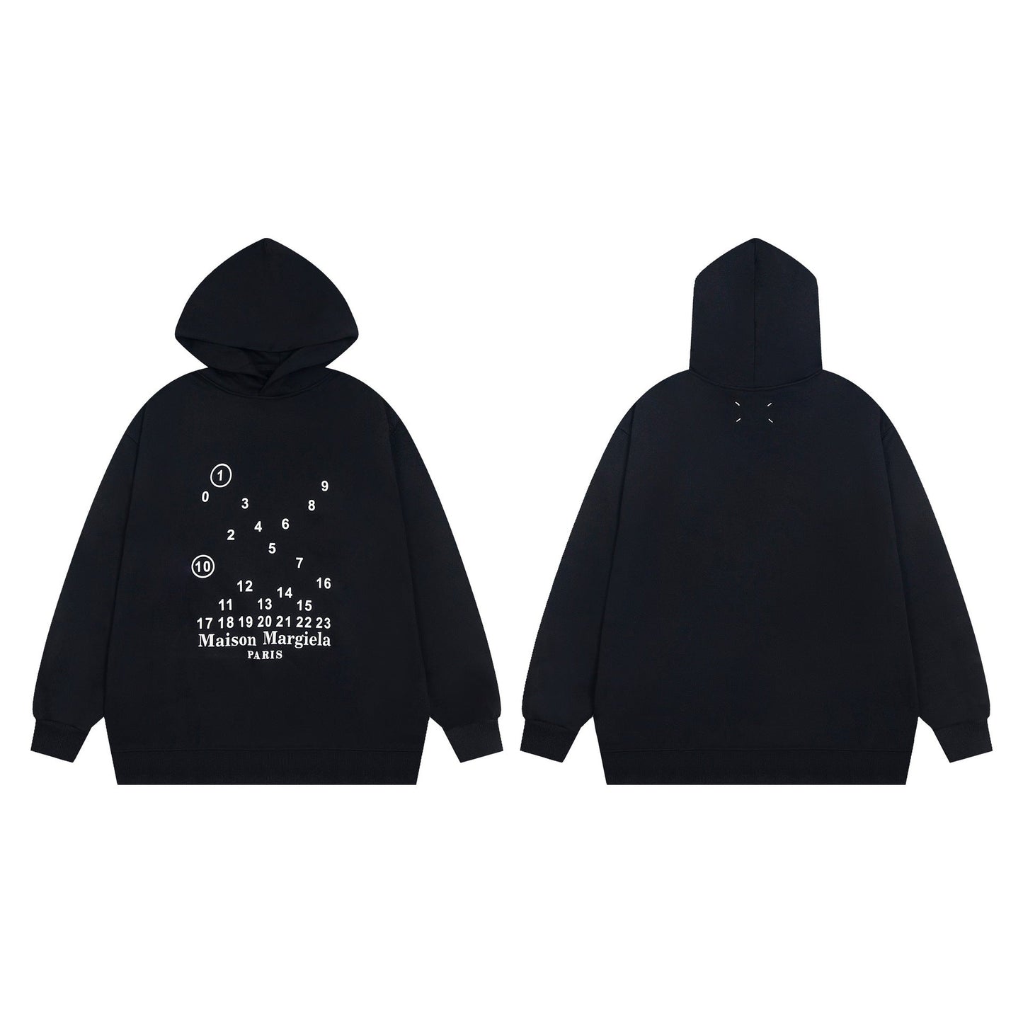 Maison Margiela Hoodie Loose Hooded Sweater